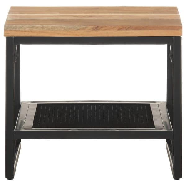 vidaXL sidebord 40x40x35 cm massivt akacietræ