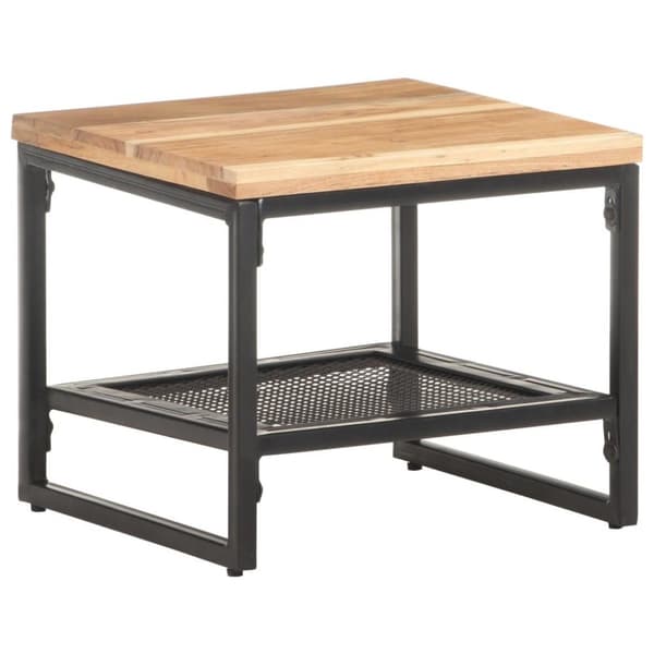 vidaXL sidebord 40x40x35 cm massivt akacietræ