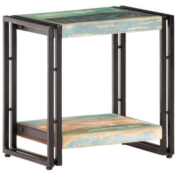 vidaXL sidebord 40x30x40 cm massivt genbrugstræ