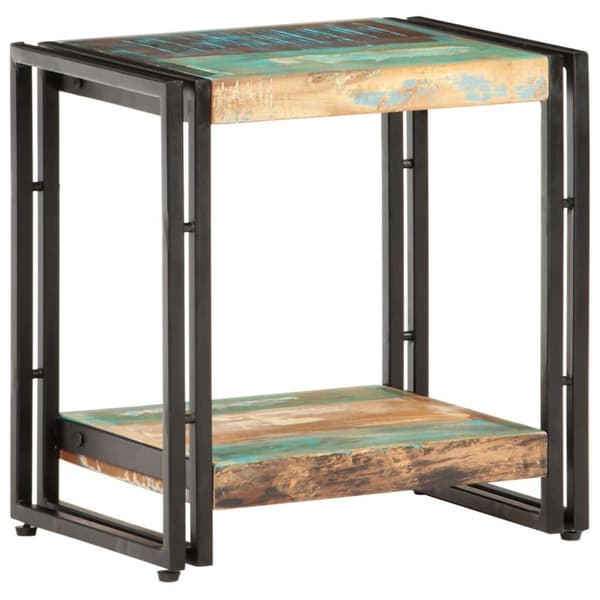 vidaXL sidebord 40x30x40 cm massivt genbrugstræ