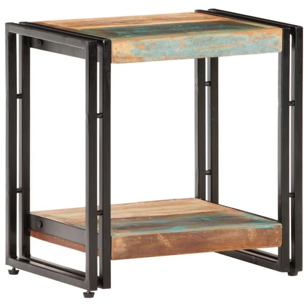 vidaXL sidebord 40x30x40 cm massivt genbrugstræ