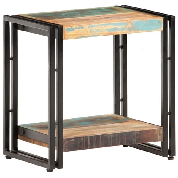 vidaXL sidebord 40x30x40 cm massivt genbrugstræ