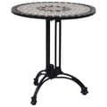 Miniatyrbilde 2 av 7: vidaXL Bordben til bistrobord svart Ø60x72 cm støpt aluminium
