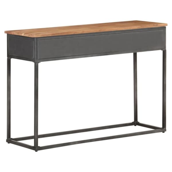 vidaXL Konsollbord 110x35x75 cm heltre akasie