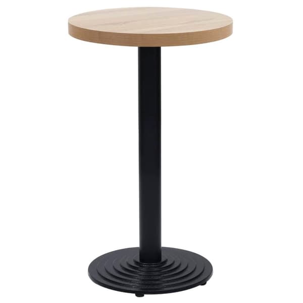 vidaXL Bistro bordsben svart Ø43x72 cm gjutjärn