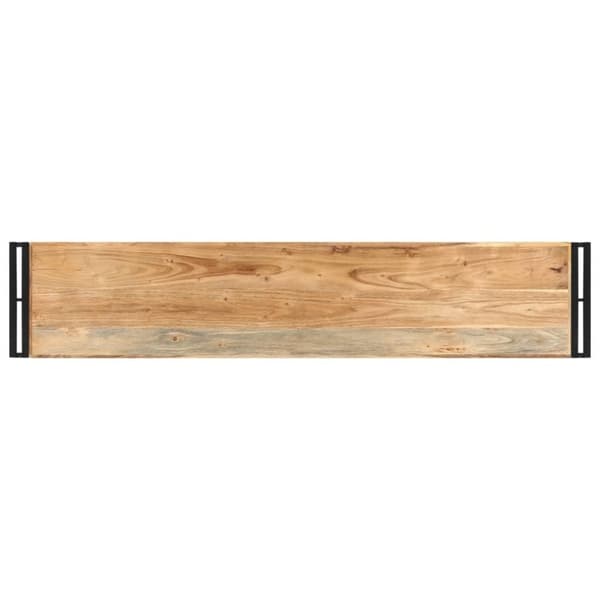 vidaXL Avlastningsbord 150x30x75 cm massivt akaciaträ