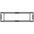 Miniatyrbilde 4 av 7: vidaXL Konsollbord gjennomsiktig 120x35x75 cm herdet glass