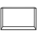 Miniatyrbilde 2 av 7: vidaXL Konsollbord gjennomsiktig 120x35x75 cm herdet glass