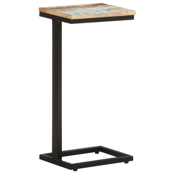 vidaXL Sidebord 2 stk 31,5x24,5x64,5 cm gjenvunnet heltre