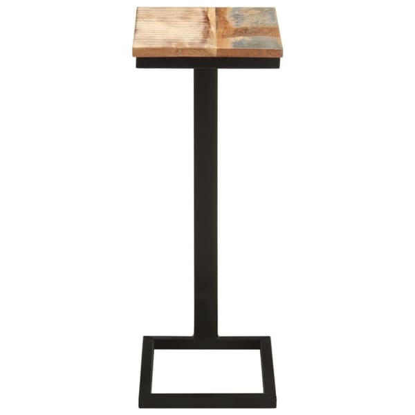 vidaXL Sidebord 2 stk 31,5x24,5x64,5 cm gjenvunnet heltre