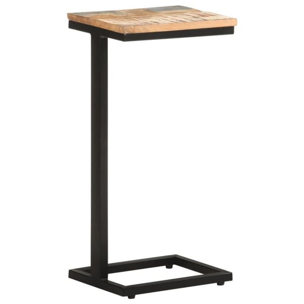 vidaXL Sidebord 2 stk 31,5x24,5x64,5 cm gjenvunnet heltre