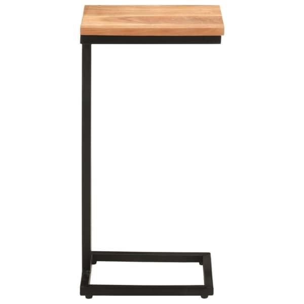 vidaXL Sivupöydät 2 kpl 31,5x24,5x64,5 cm täysi akaasiapuu