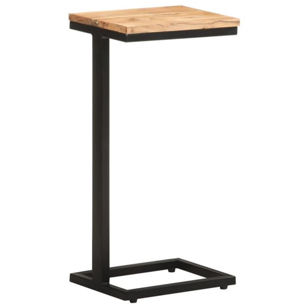 vidaXL Sivupöydät 2 kpl 31,5x24,5x64,5 cm täysi akaasiapuu