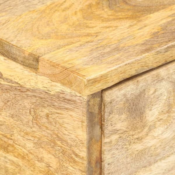 vidaXL konsolbord 115x35x76 cm massivt mangotræ