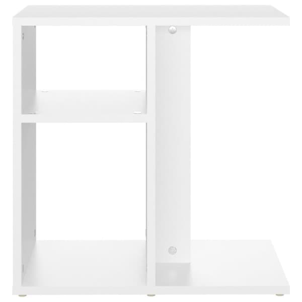 vidaXL Sidobord vit 50x30x50 cm spånskiva