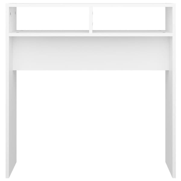 vidaXL konsolbord 78x30x80 cm spånplade hvid