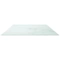 Pikkukuva 5 / 7: vidaXL Pöytälevy valkoinen 120x65 cm 8 mm karkaistu lasi marmorikuvio