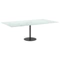 Pikkukuva 2 / 7: vidaXL Pöytälevy valkoinen 120x65 cm 8 mm karkaistu lasi marmorikuvio