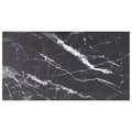 Miniatyrbilde 1 av 6: vidaXL Bordplate svart 120x65 cm 8 mm herdet glass med marmor design