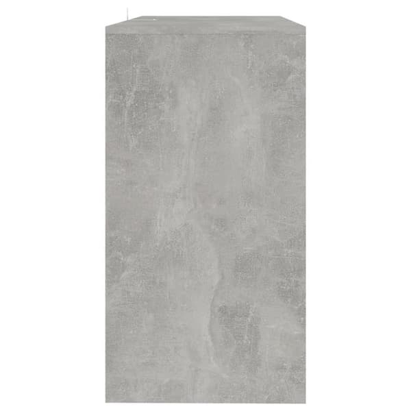 vidaXL Konsolbord betonggrå 89x41x76,5 cm stål