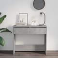 Pikkukuva 3 / 10: vidaXL Konsolipöytä betoninharmaa 89x41x76,5 cm teräs