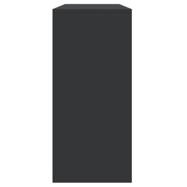 vidaXL konsolbord 100x35x76,5 cm spånplade sort