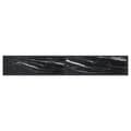 Miniatyrbilde 5 av 10: vidaXL Konsollbord svart marmor 220x35x75,5 cm herdet glass