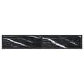 Miniatyrbilde 5 av 10: vidaXL Konsollbord svart marmor 200x35x75,5 cm herdet glass