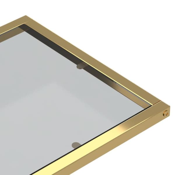 vidaXL Sidobord till datorbord svart 50x35x65 cm härdat glas