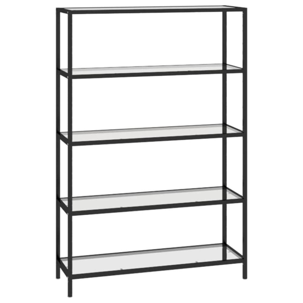 vidaXL Konsolbord transparent 100x36x168 cm härdat glas