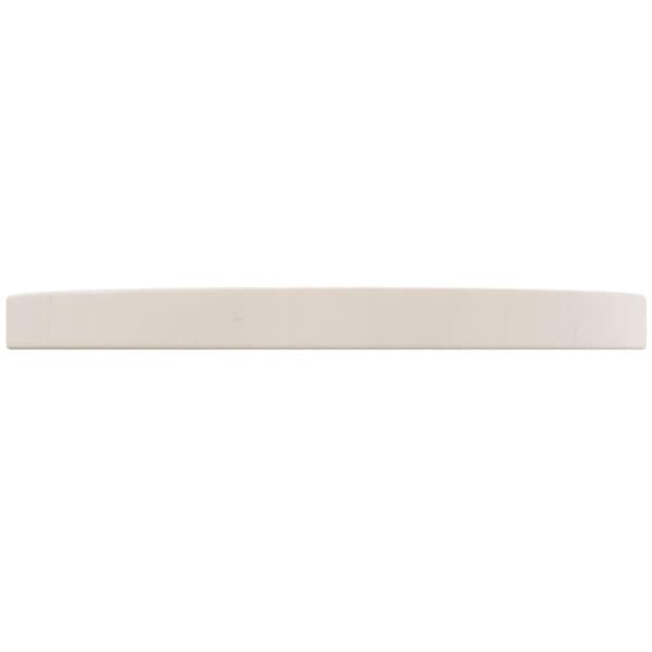 vidaXL Bordsskiva vit Ø30x2,5 cm massiv furu