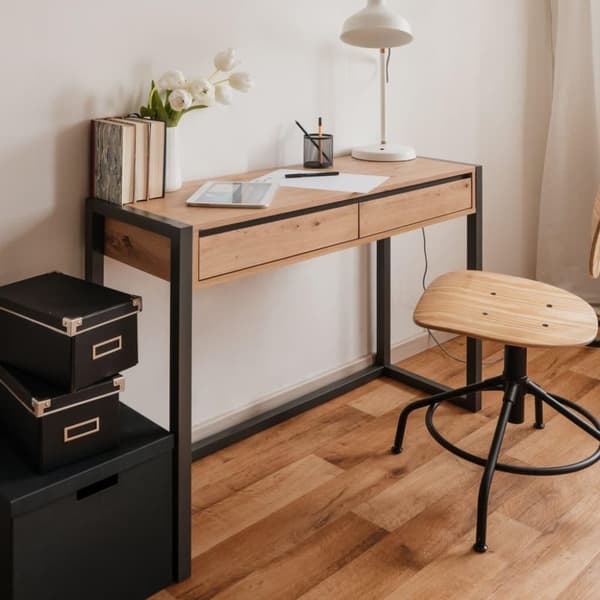 Finori Konsollbord Denver 44 artisan eik og antrasittgrå