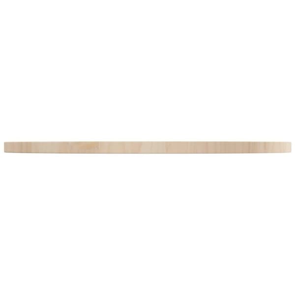 vidaXL Bordsskiva Ø70x2,5 cm massiv furu