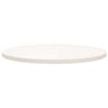 Miniatyrbilde 3 av 7: vidaXL Bordplate hvit Ø70x2,5 cm heltre furu