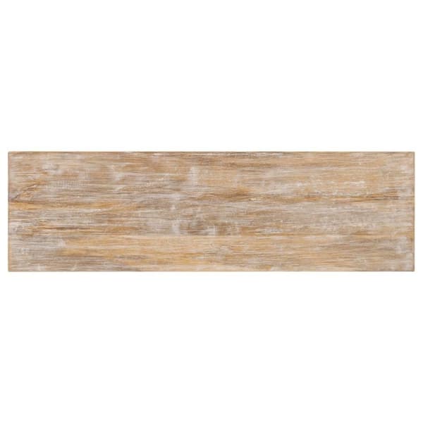 vidaXL Konsollbord 100x30x75 cm heltre mango