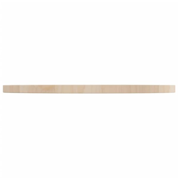 vidaXL Bordplate Ø60x2,5 cm heltre furu