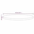Pikkukuva 7 / 7: vidaXL Pöytälevy Ø60x2,5 cm täysi mänty