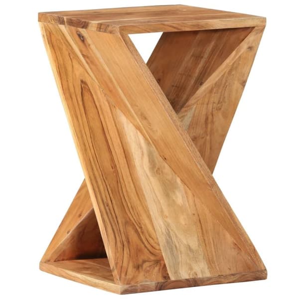 vidaXL Sidebord 35x35x55 cm gjenvunnet akasie