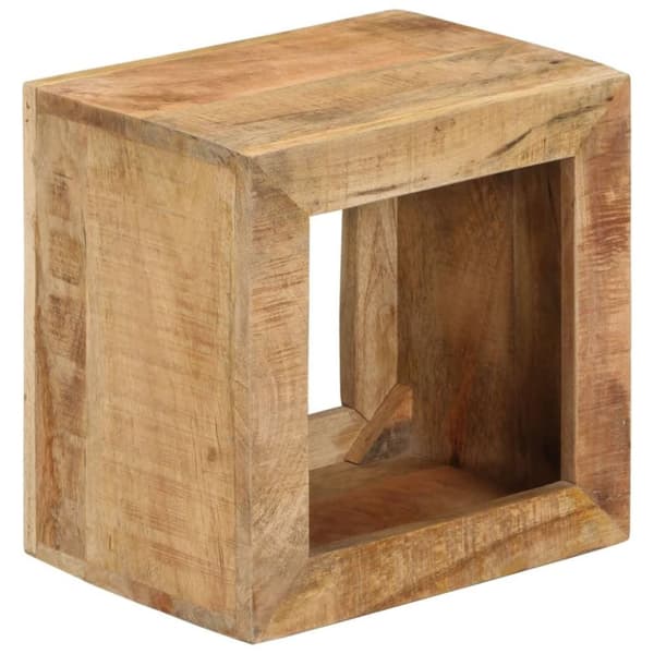 vidaXL Jakkara 40x30x40 cm täysi mangopuu