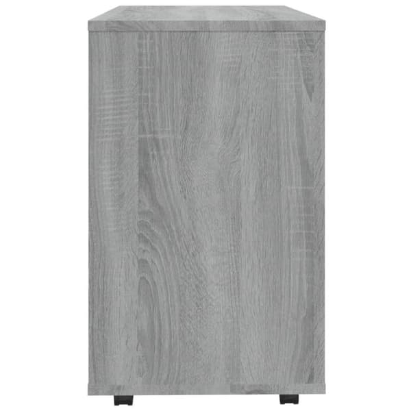 vidaXL sidebord 70x35x55 cm konstrueret træ grå sonoma-eg