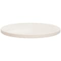 Miniatyrbilde 3 av 7: vidaXL Bordplate hvit Ø50x2,5 cm heltre furu