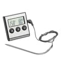 Miniatyrbillede 1 af 6: Digitalt ovntermometer/stegetermometer med timer og lydsignal