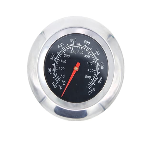 INF Analogt steketermometer for grill i rustfritt stål