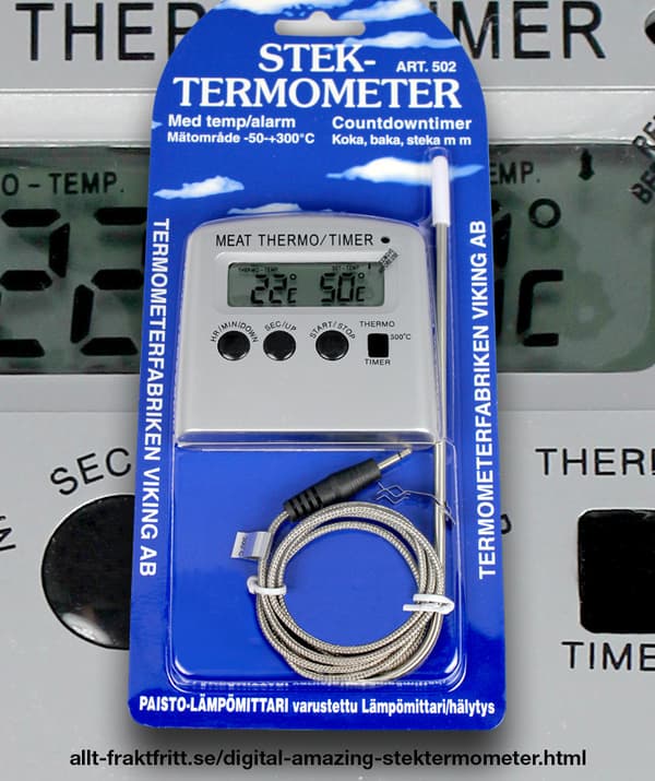 Digital Amazing stektermometer