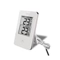 Miniatyrbild 1 av 3: Digital termometer som mäter temperaturen både inne och ute.