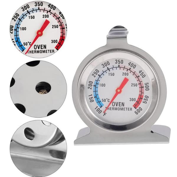 Termometer Ugn Spis rostfritt stål Temperaturmätare köksredskap
