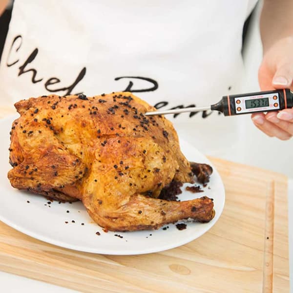 Digital Kökstermometer för Mat, BBQ & Vätskor Stektermometer