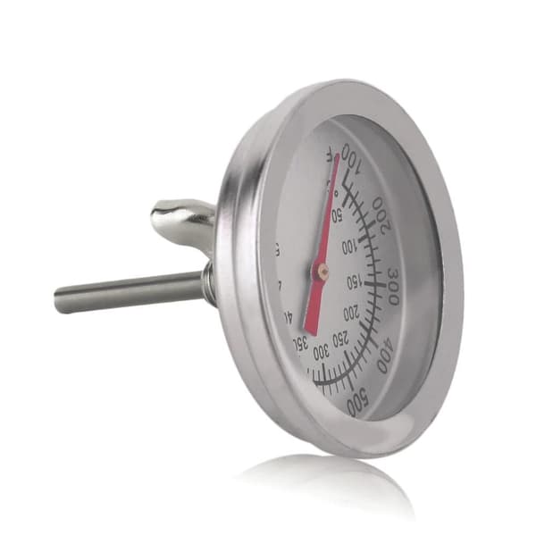 2st 50-500°C ugnstermometer i rostfritt stål, matlagningstermometer med dubbla mätare