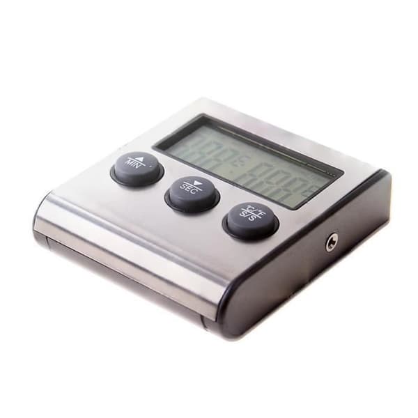0-300 ℃ kökstermometer med sond, kökstermometer och timer, digital sondtermometer för kött, BBQ