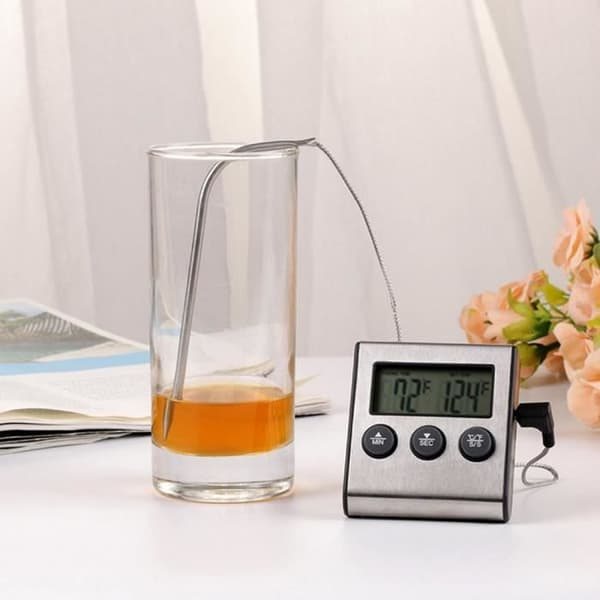 Digital kötttermometer Grill Matlagning Termometer Sond Biff Grill Temperaturmätare Köksverktyg -3